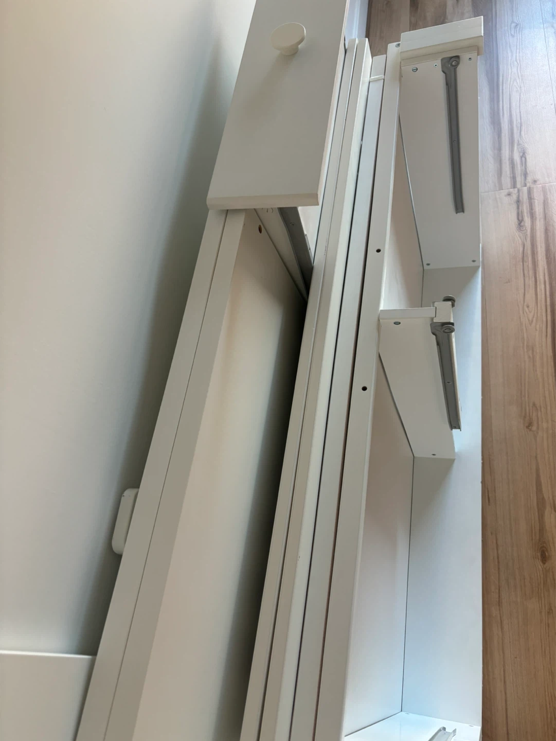 IKEA Crib with Drawers and its mattress - photo 3