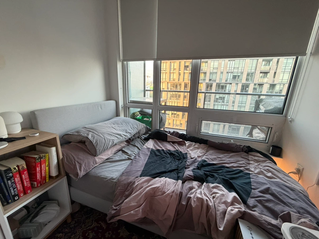 Gladstad IKEA twin bed frame with Mattress - photo 2