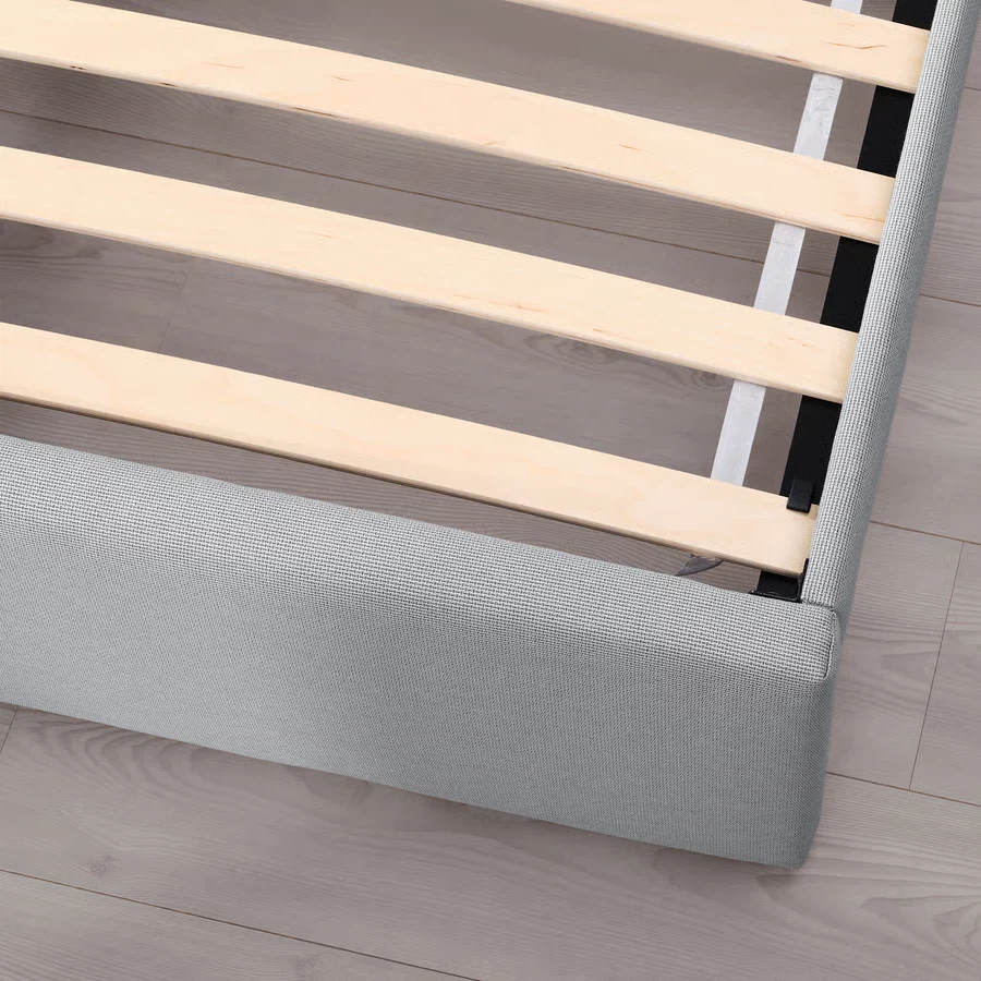 Gladstad IKEA twin bed frame with Mattress - photo 4
