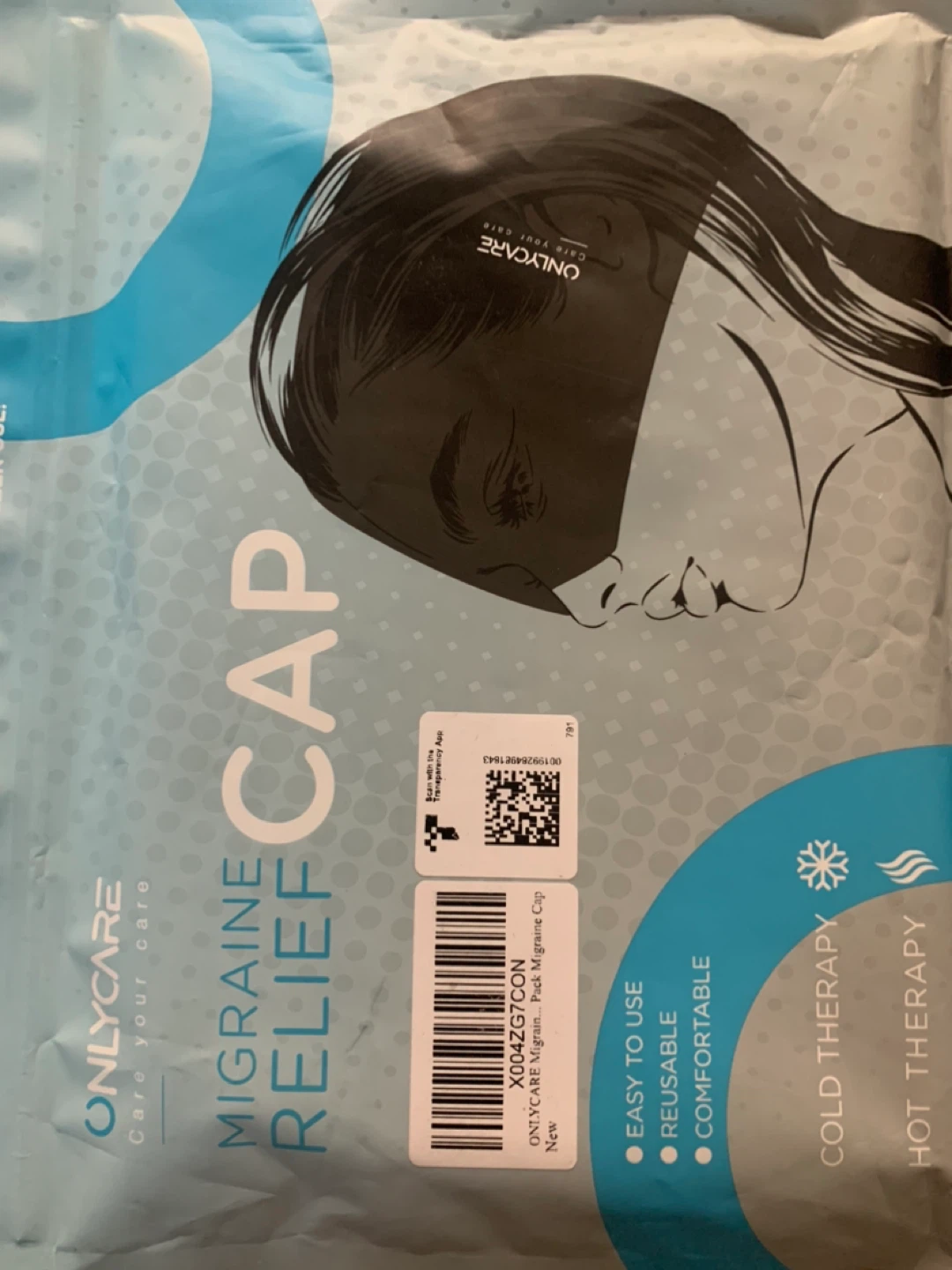 ONLYCARE Migraine Relief Cap