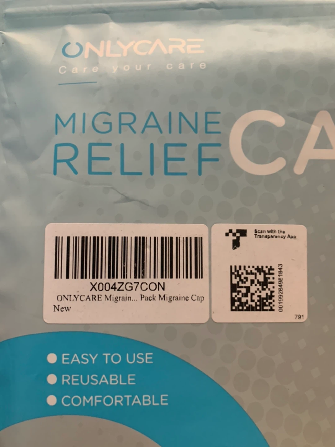 ONLYCARE Migraine Relief Cap - photo 4