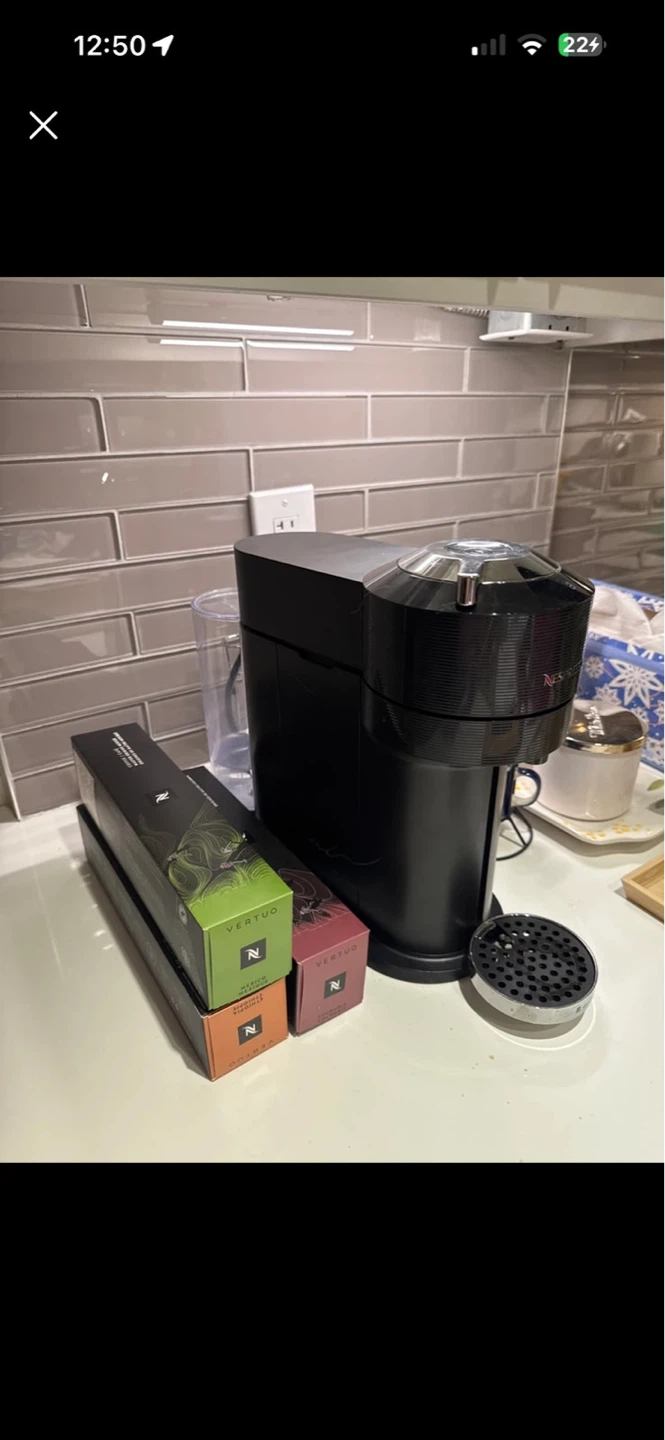 Nespresso Vertuo Coffee Machine & Pods