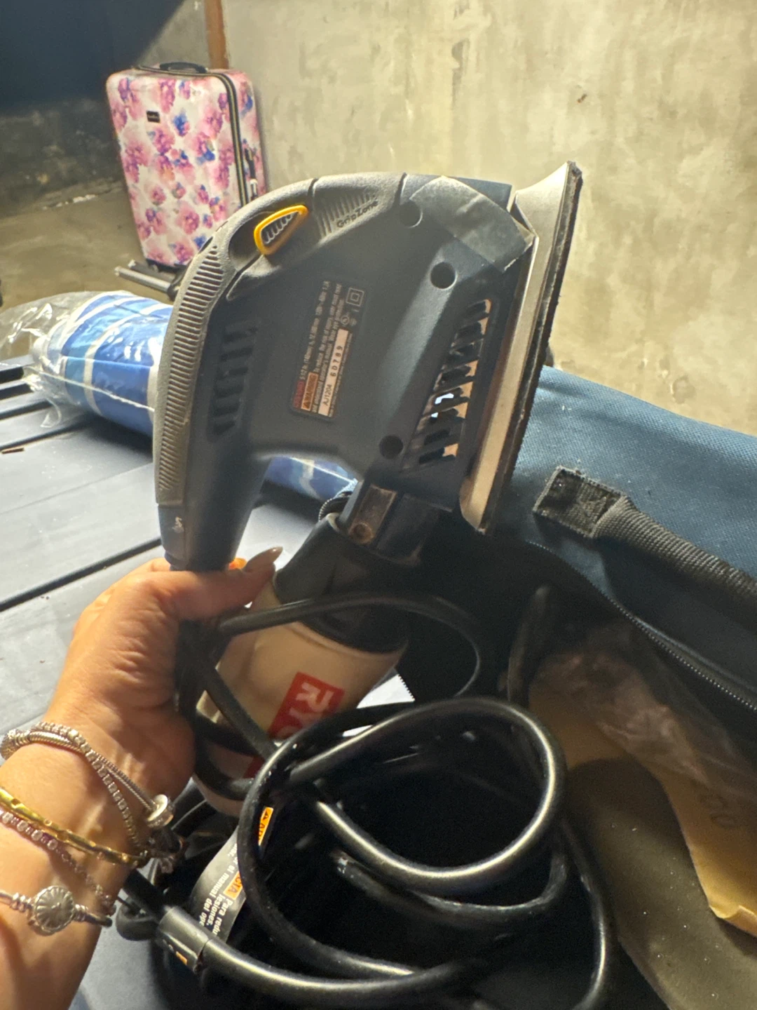 Ryobi Detail Sander with Dust Bag
