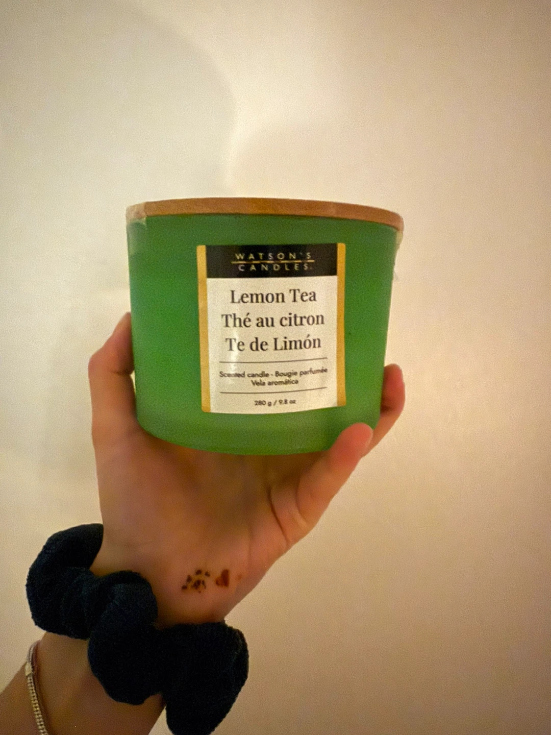 Watson's Candles Lemon Tea Scented Candle