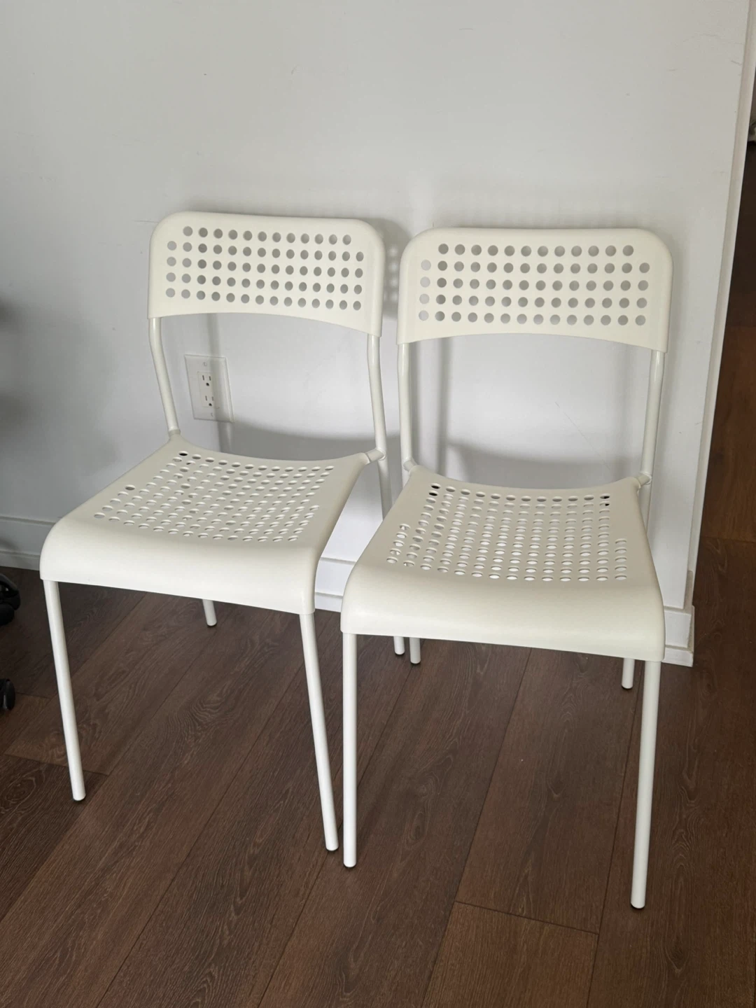 IKEA SANDSBERG Chairs (2) - White