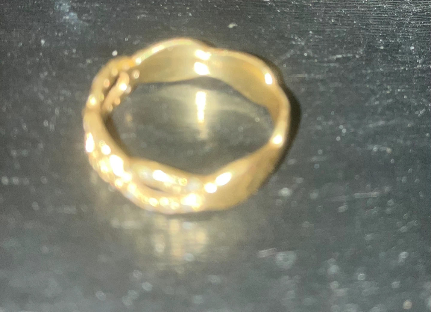 Gold Ring with diamonds