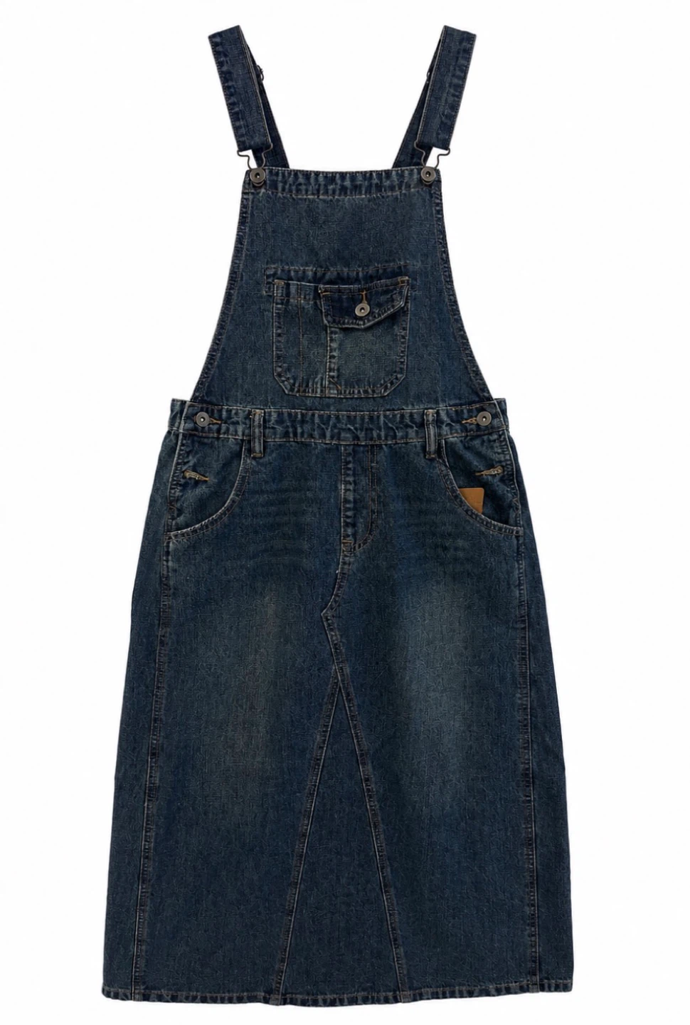 Denim Overalls - photo 3