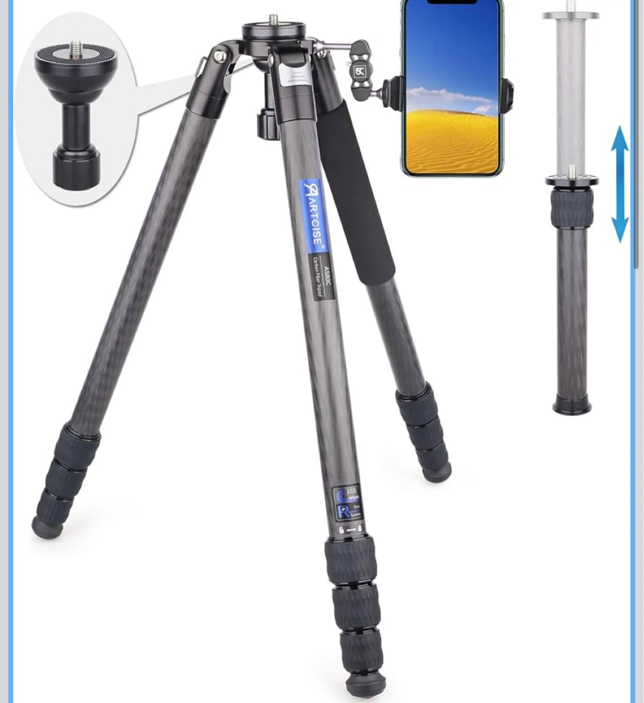 Arctoise Carbon Fiber Tripod - photo 2