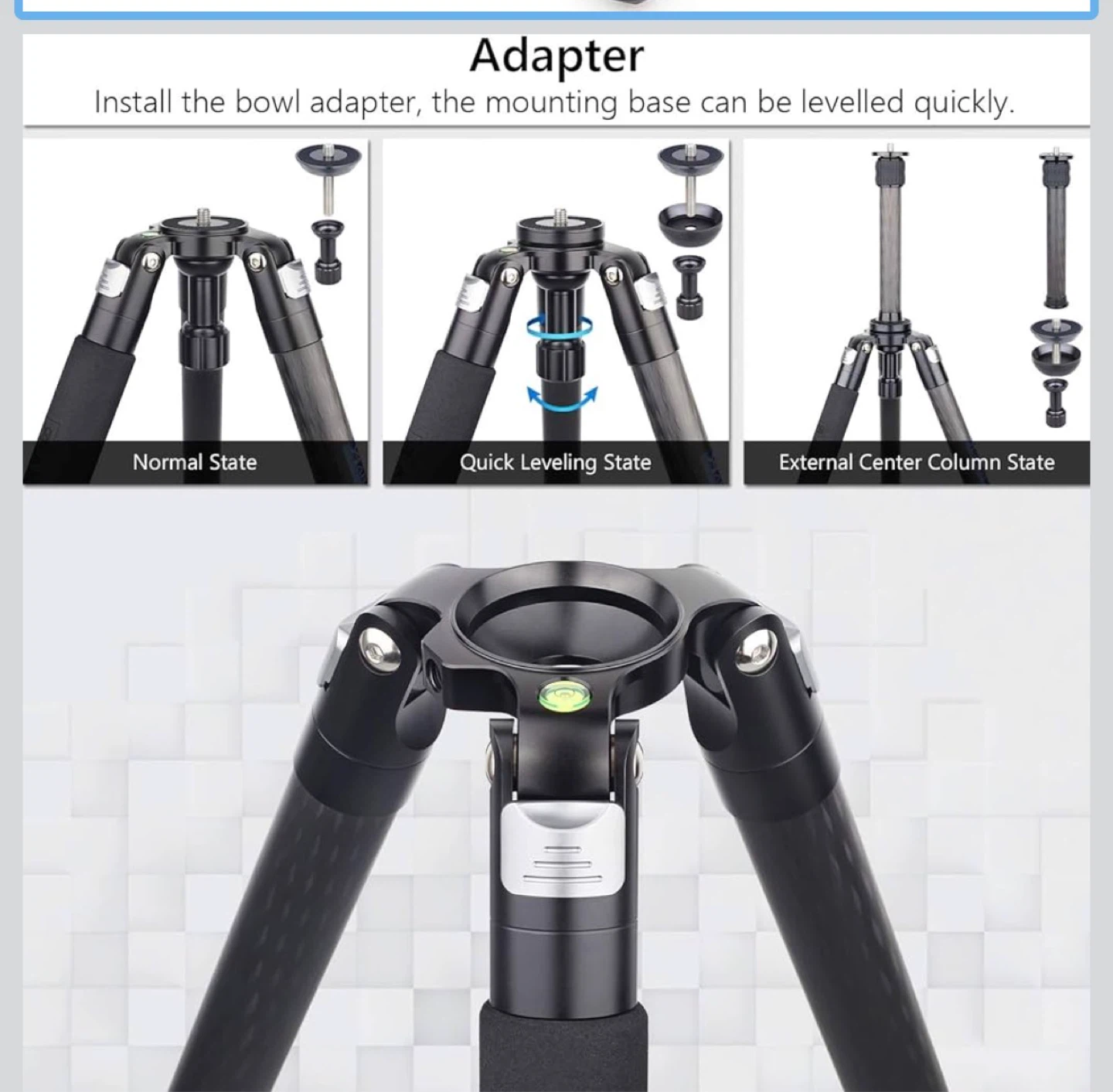 Arctoise Carbon Fiber Tripod - photo 3