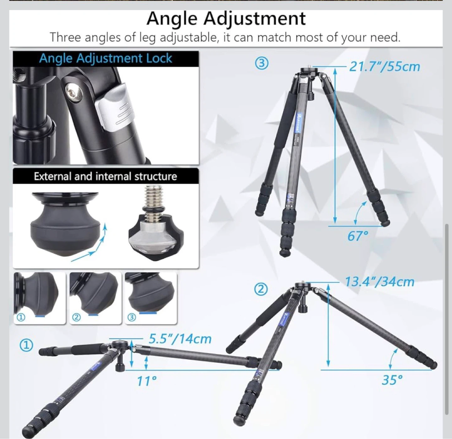 Arctoise Carbon Fiber Tripod - photo 5