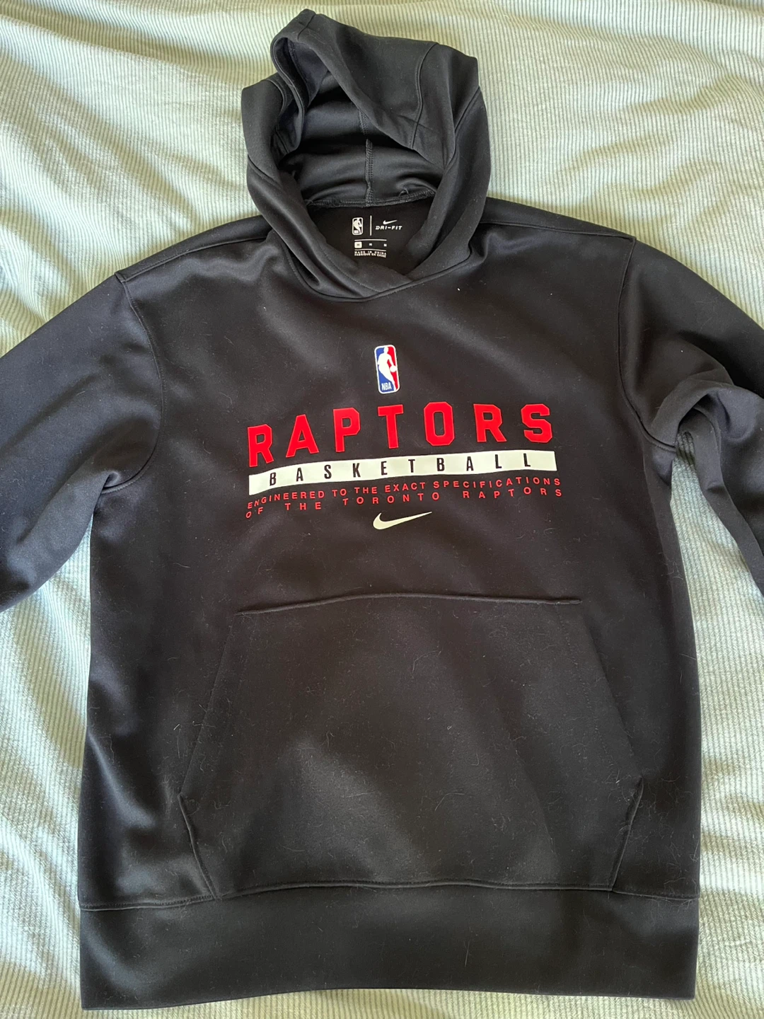 Nike Dri-FIT Toronto Raptors Basketball Hoodie - photo 2