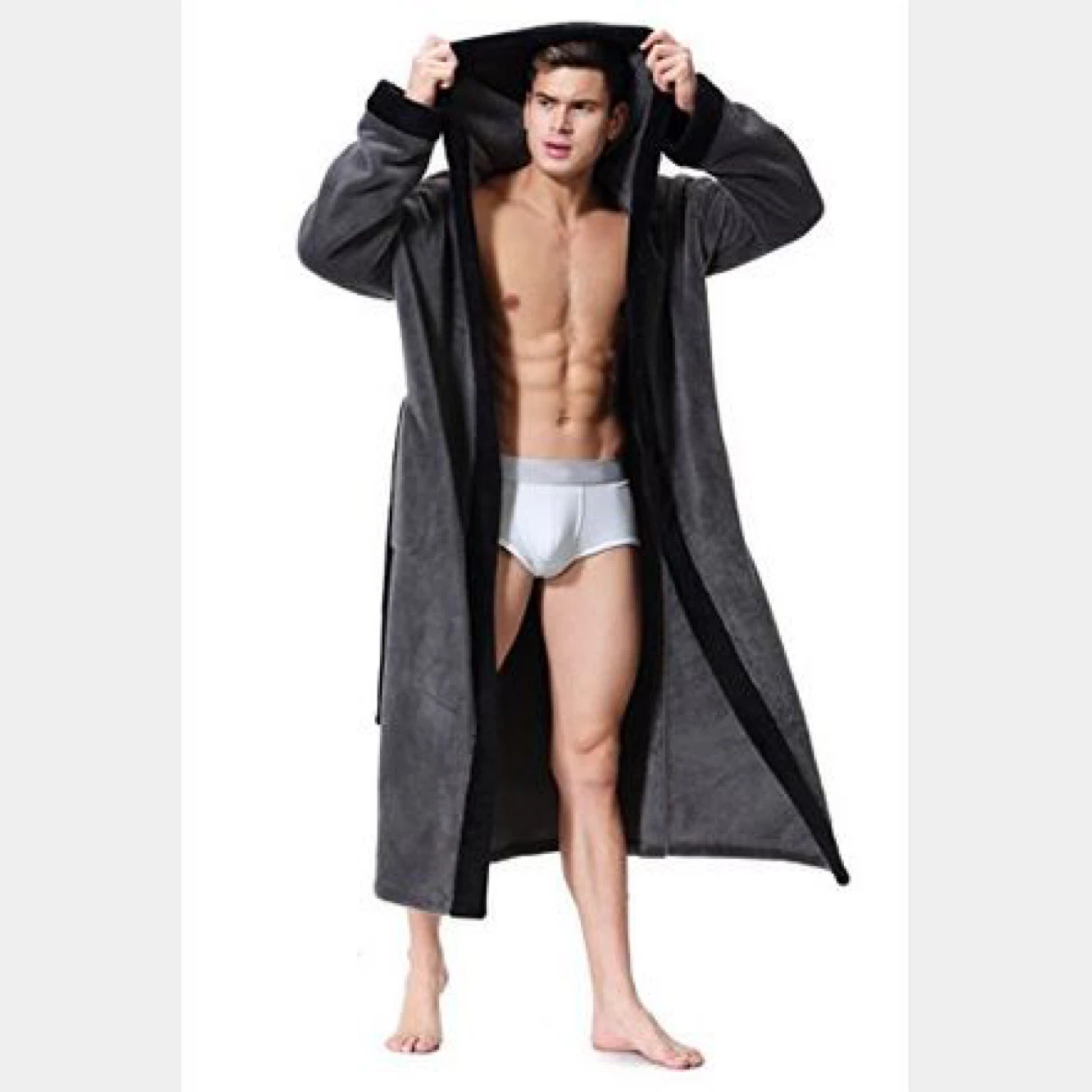 Men's Hooded Robe