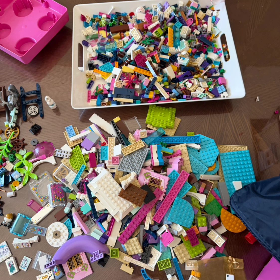 Assorted LEGO Friends and Minifigure Parts