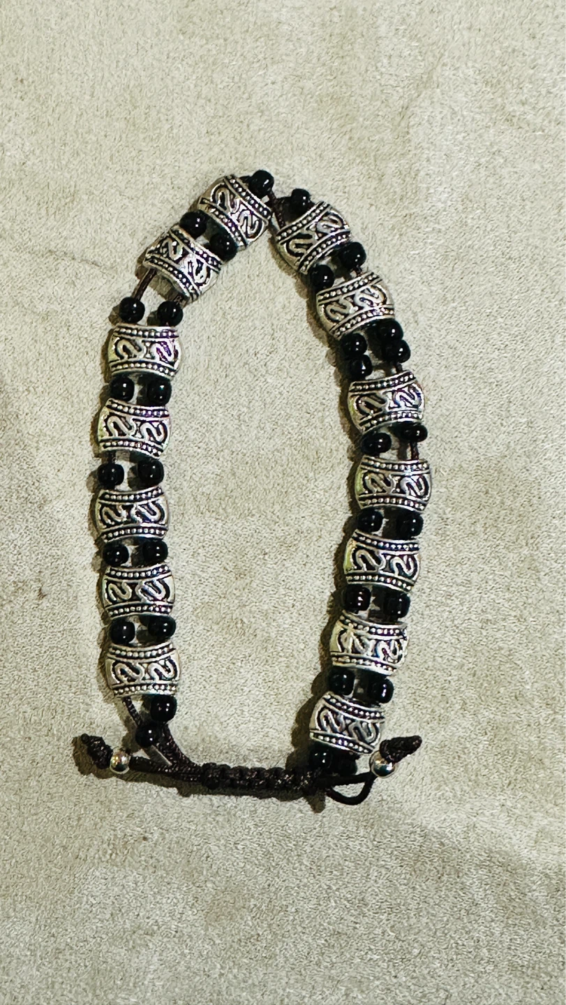 Beaded Necklace and Bracelet Set - photo 3