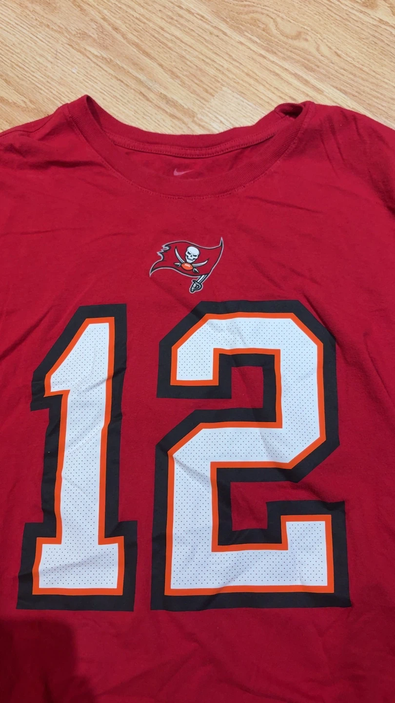 Nike Tom Brady 12 Tampa Bay Buccaneers T-Shirt XL - photo 2