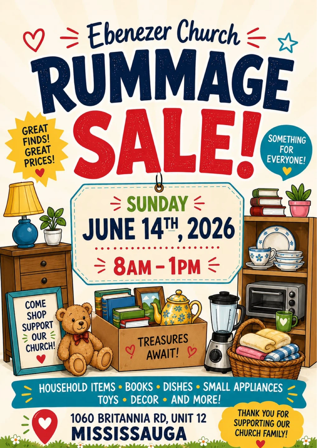 Ebenezer Church Rummage Sale
