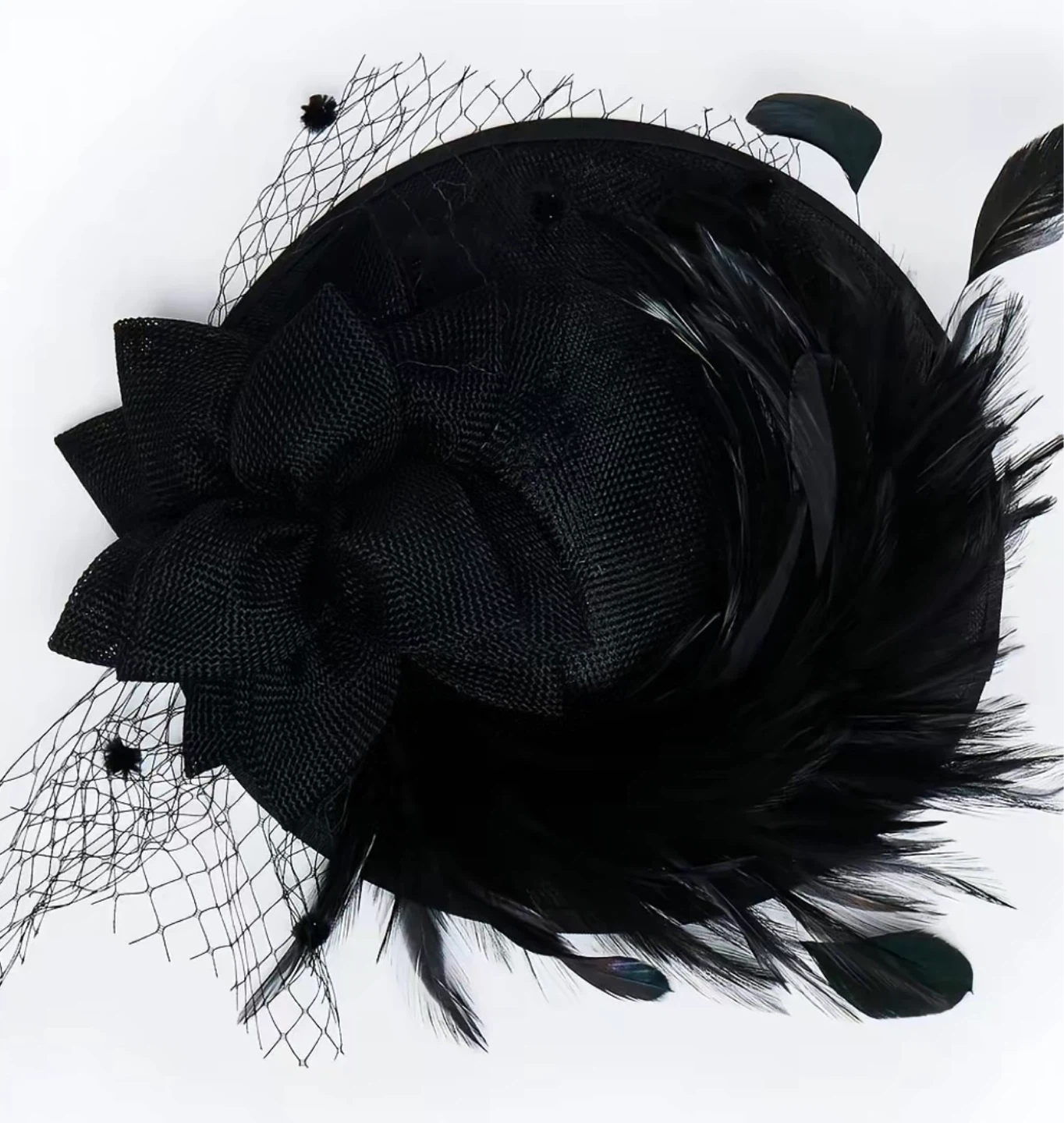 Talk Derby To Me Fascinator - Black - photo 2