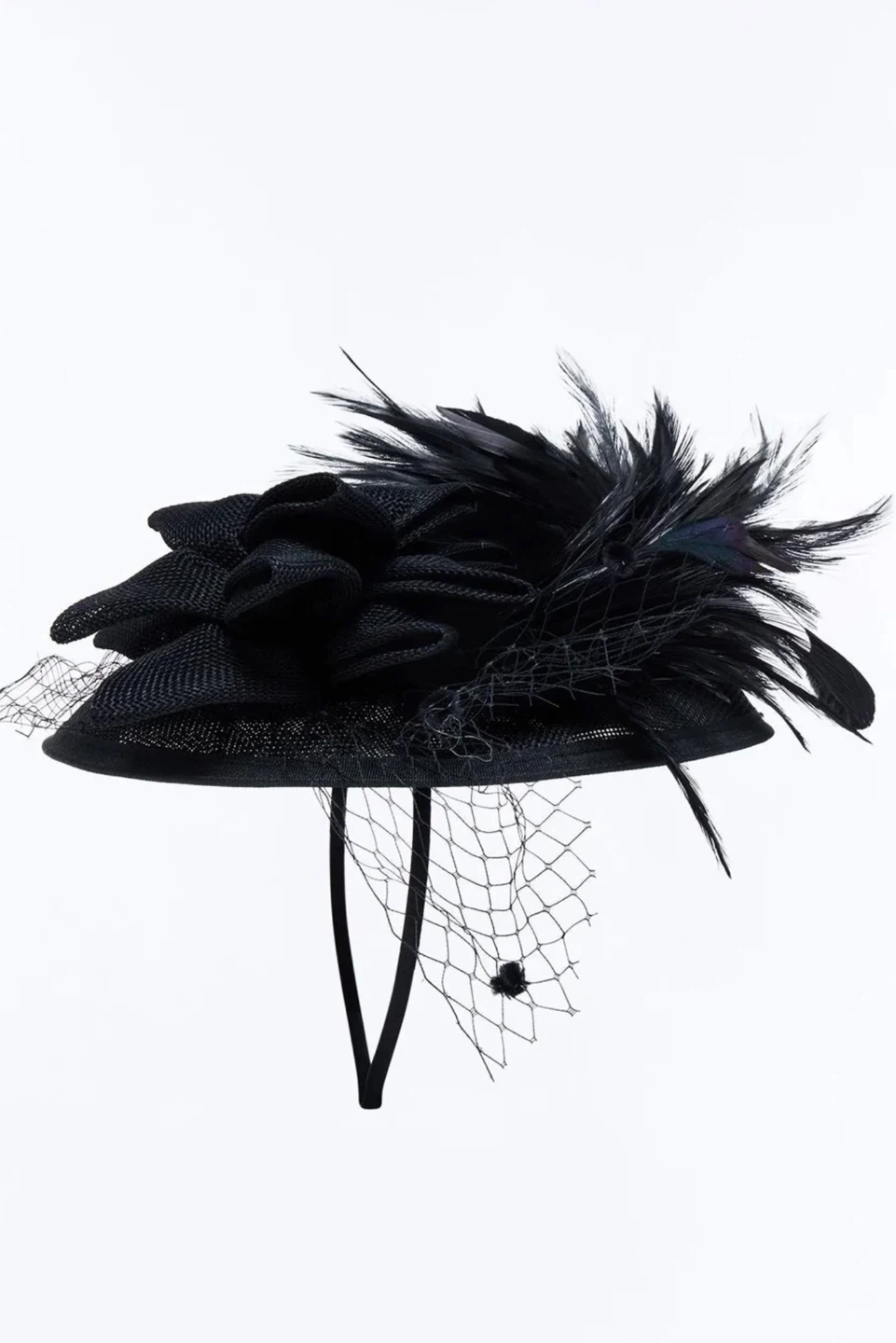 Talk Derby To Me Fascinator - Black - photo 3