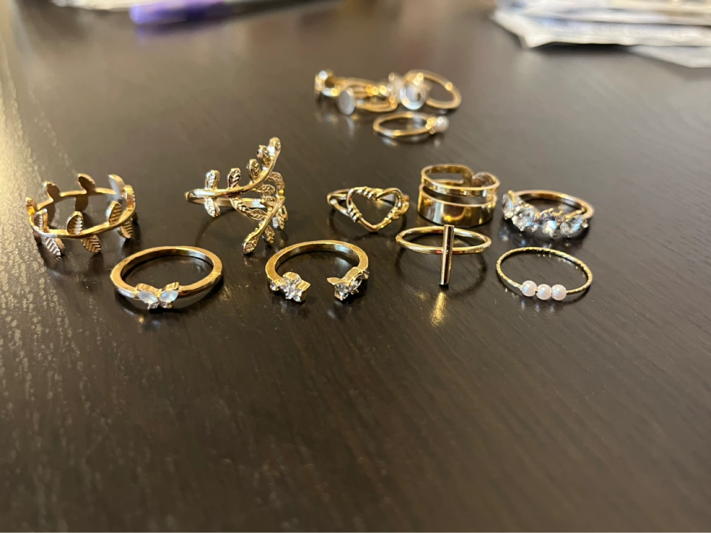 Set of 15 rings size 7 - photo 2