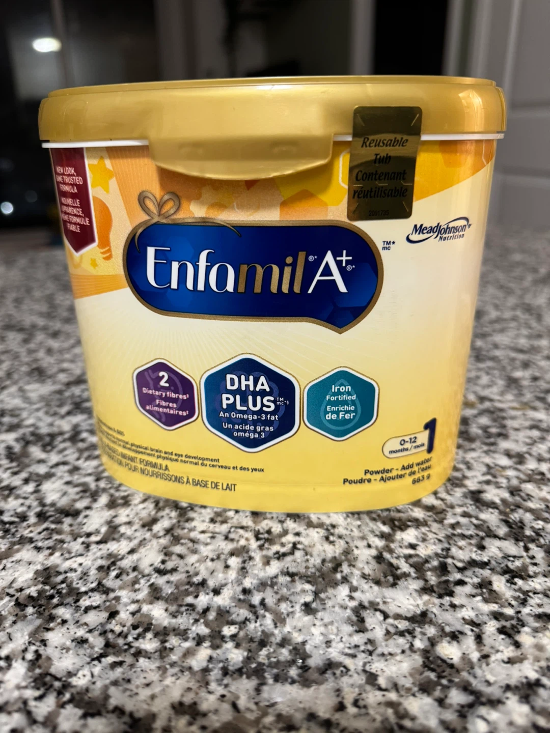 Enfamil A+ Infant Formula Powder 663g