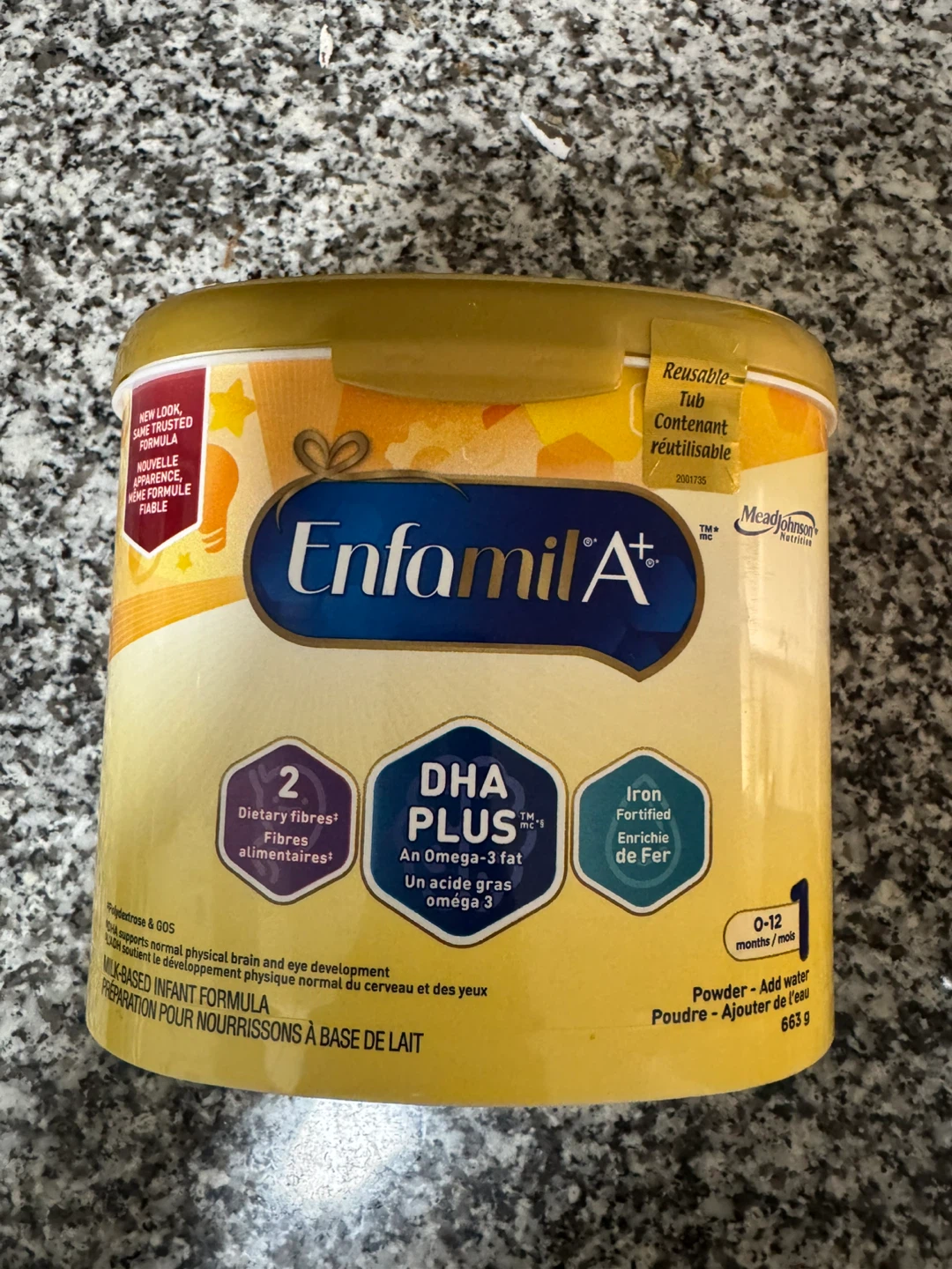 Enfamil A+ Infant Formula Powder 663g - photo 3