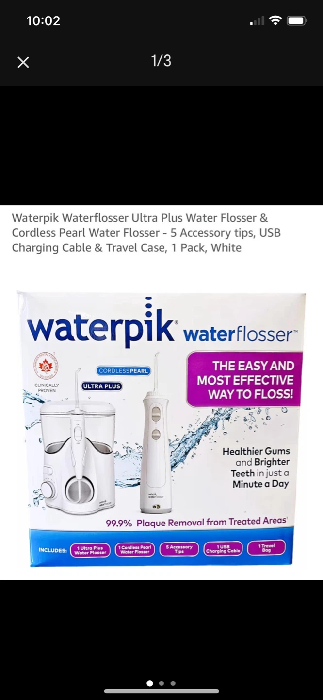 New Waterpik Waterflosser Combo - photo 2