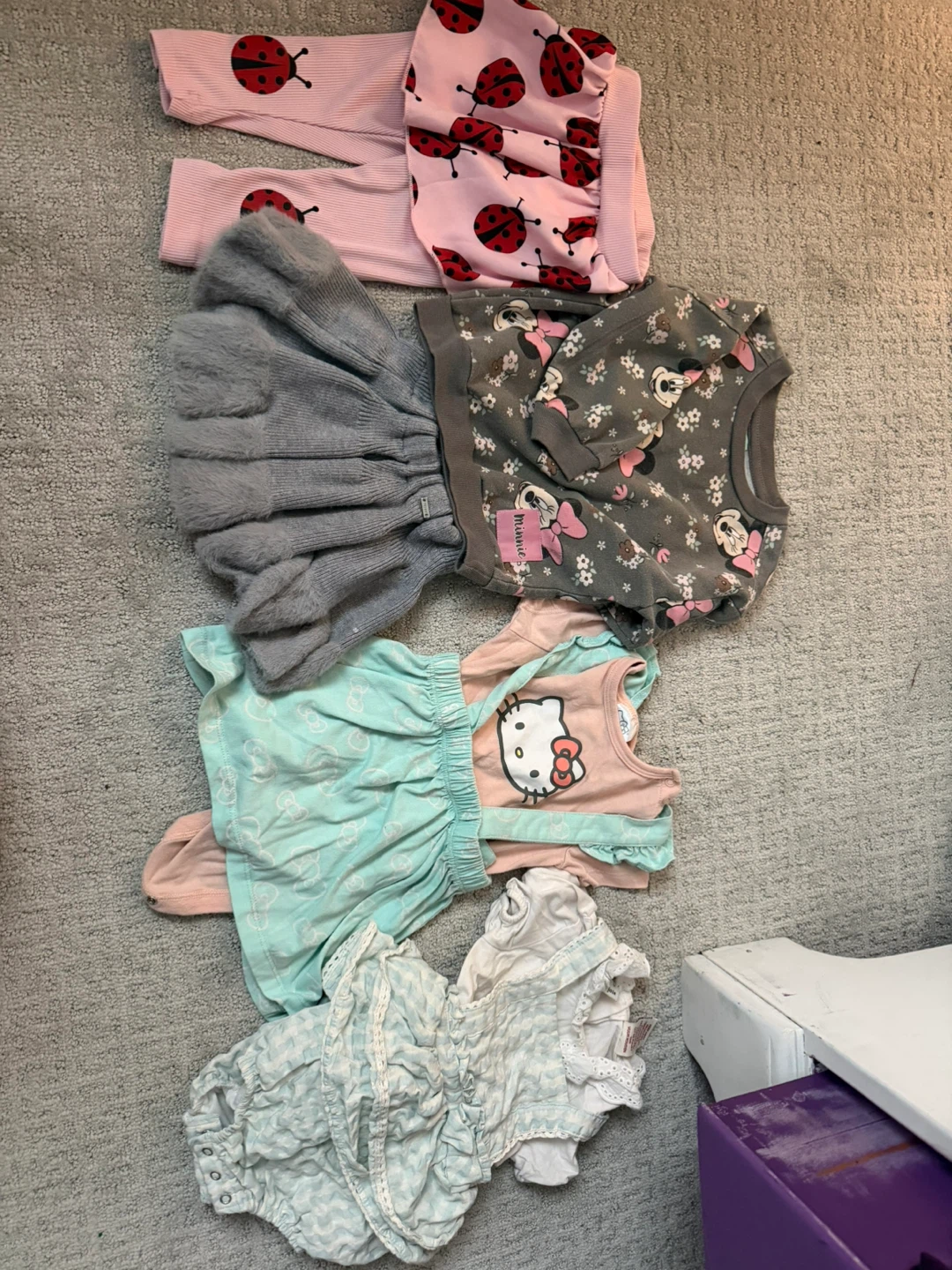 Toddler Girls Assorted Clothing Bundle