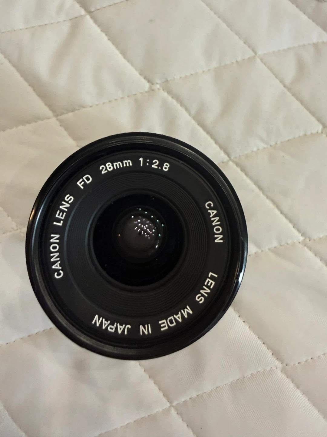 Canon FD 28mm 1:2.8 Lens