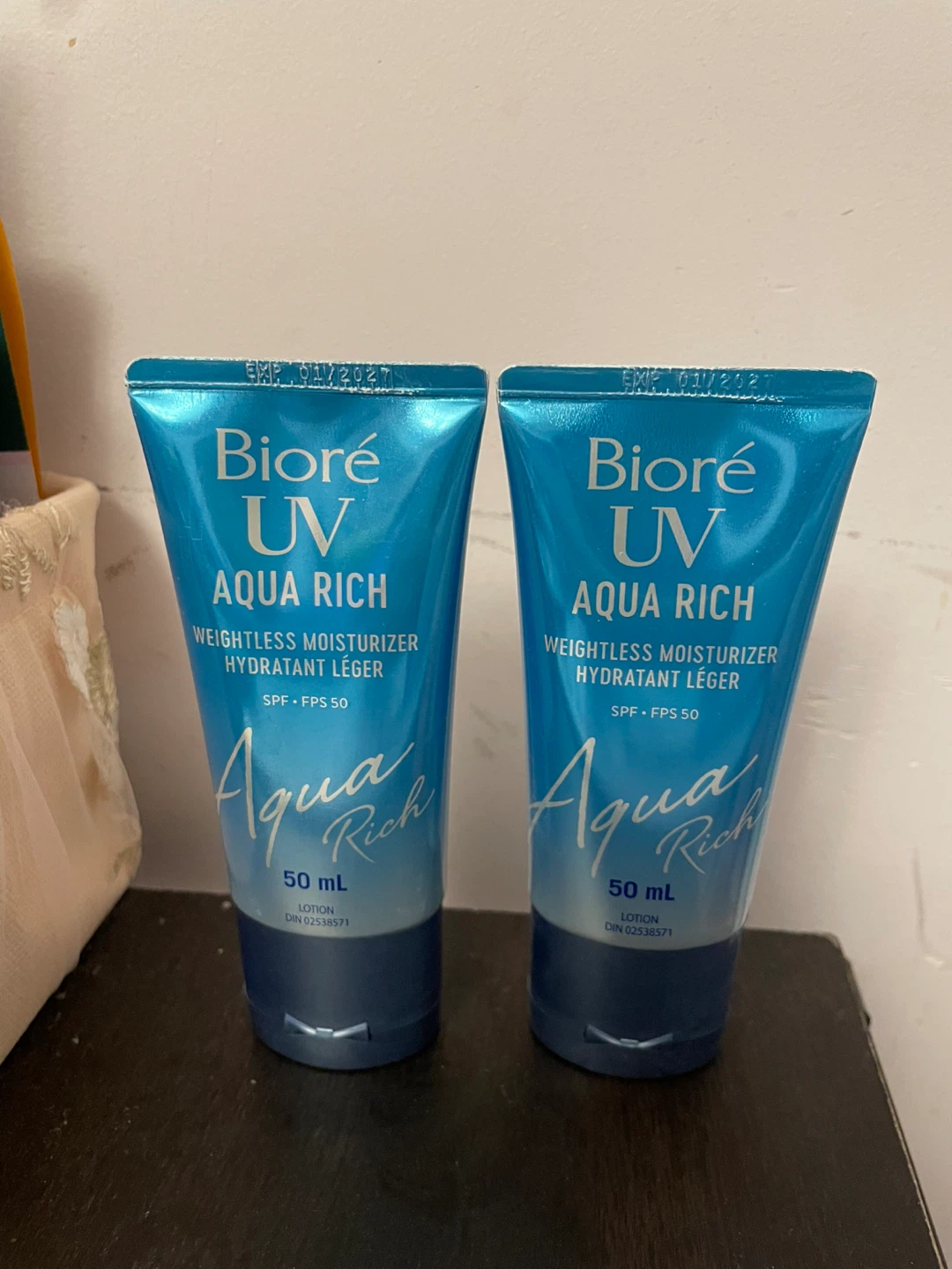 Biore UV Aqua Rich Weightless Moisturizer SPF 50 (2 x 50ml)