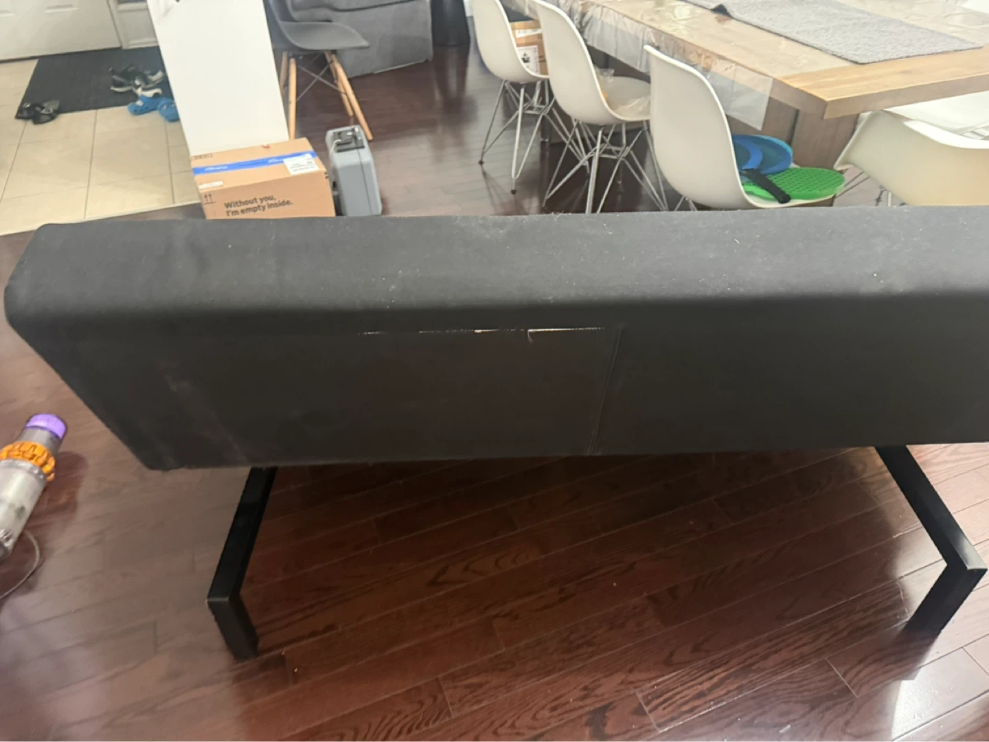 Black Futon Sofa Bed - photo 4