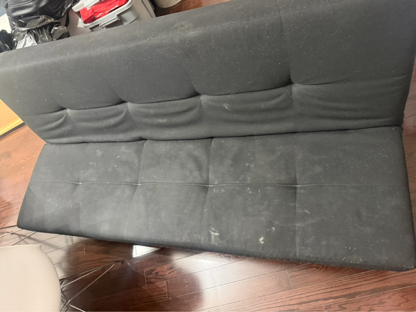 Black Futon Sofa Bed - photo 2