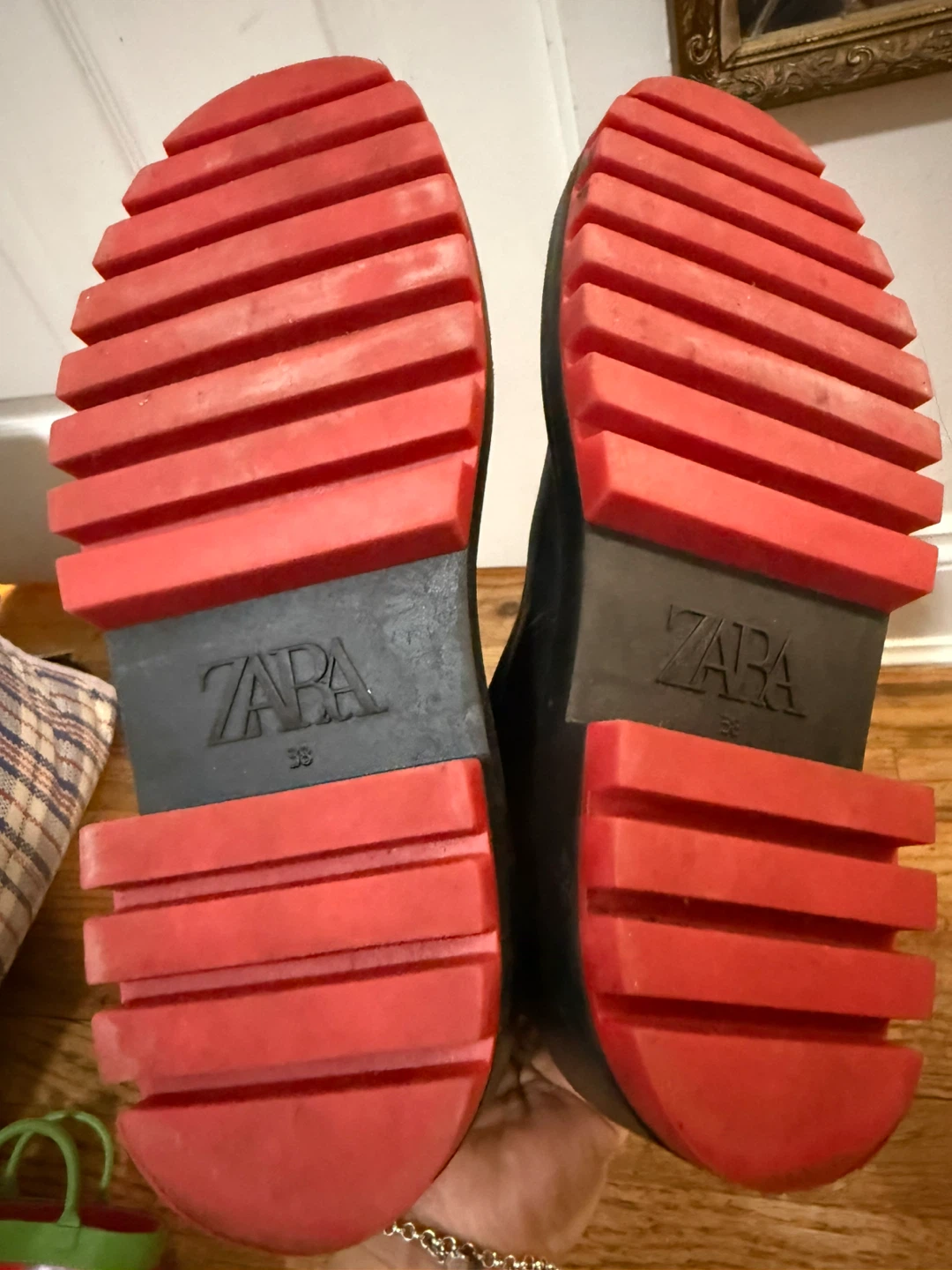 Zara Black Leather Chelsea Boots - photo 3