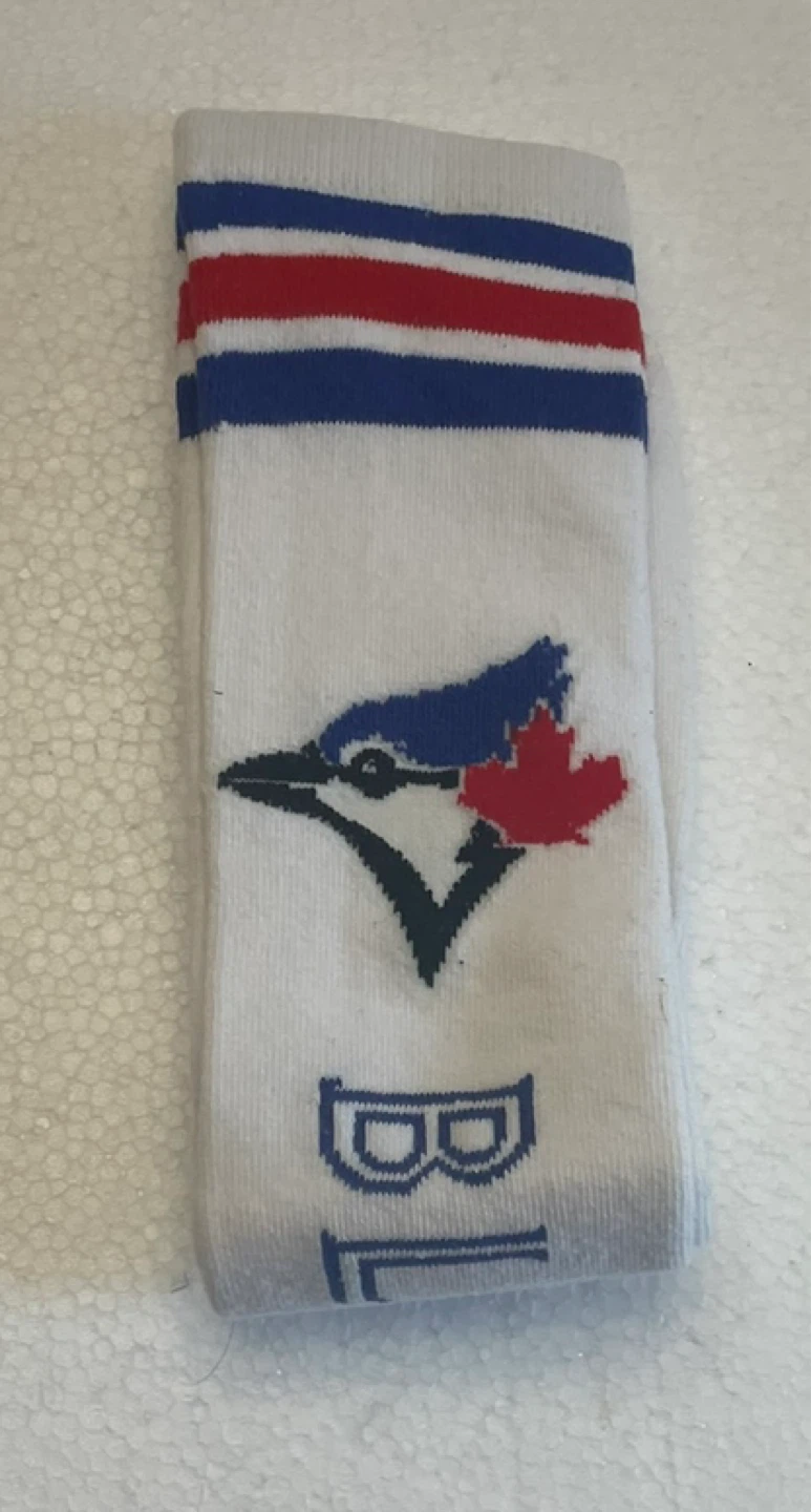 Brand New NWOT Ladies TORONTO BLUE JAYS Long White Socks
