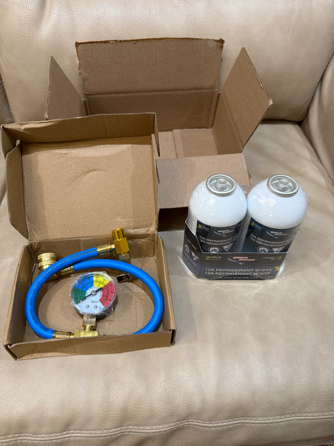 New Car AC Recharge Kit / R134 R12