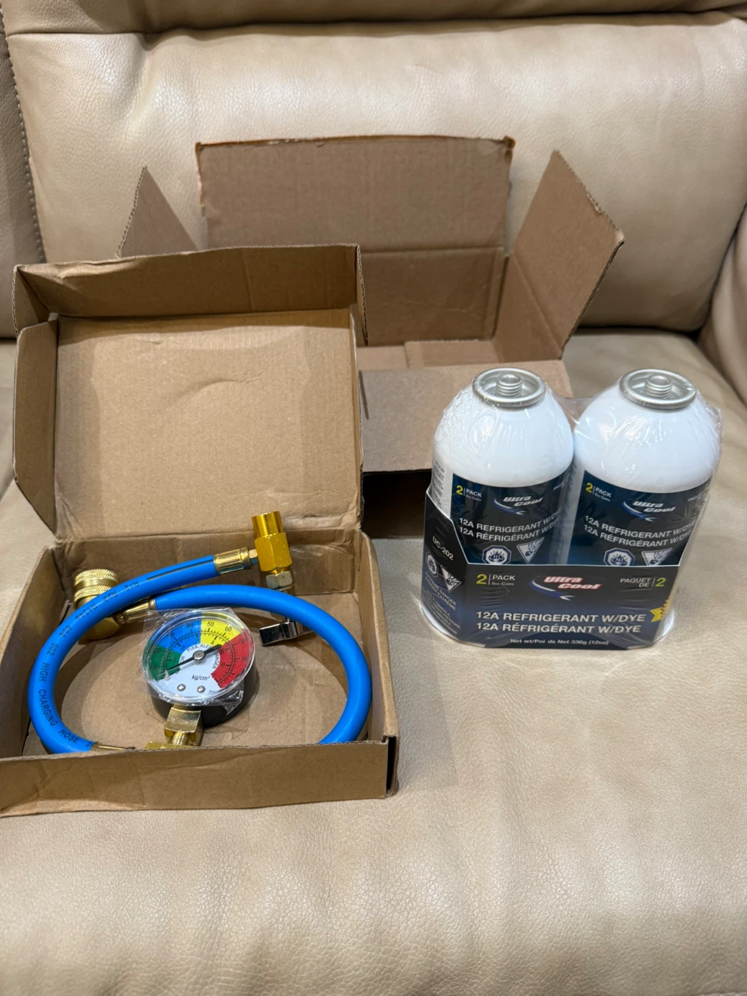 New Car AC Recharge Kit / R134 R12 - photo 2
