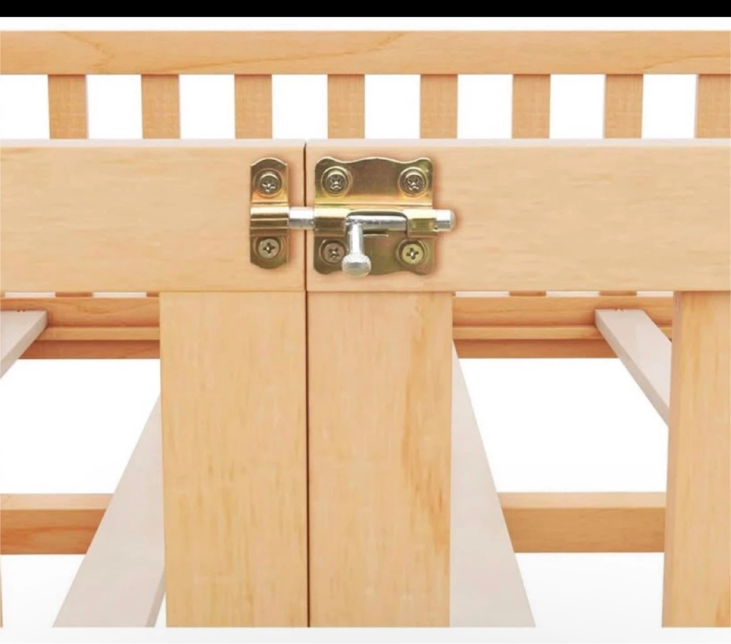 Toddler Bed with Rails - Solid Pine - photo 5