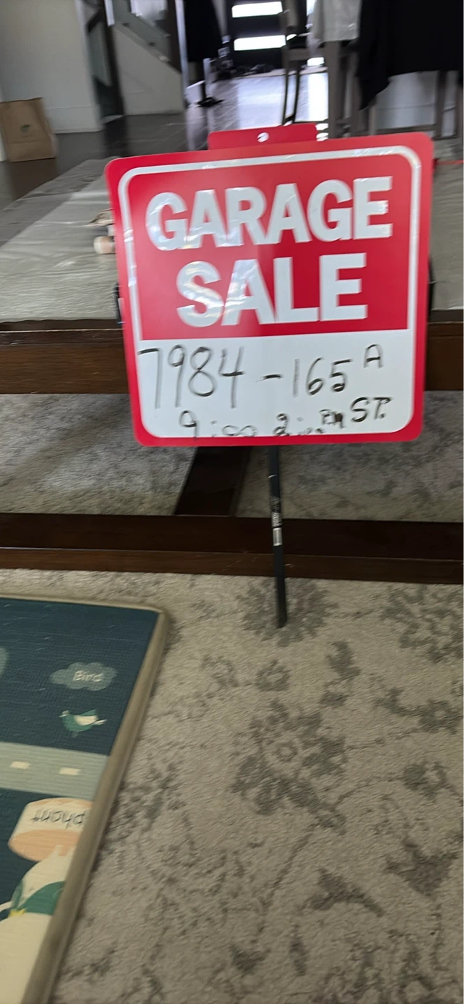 Garage Sale
