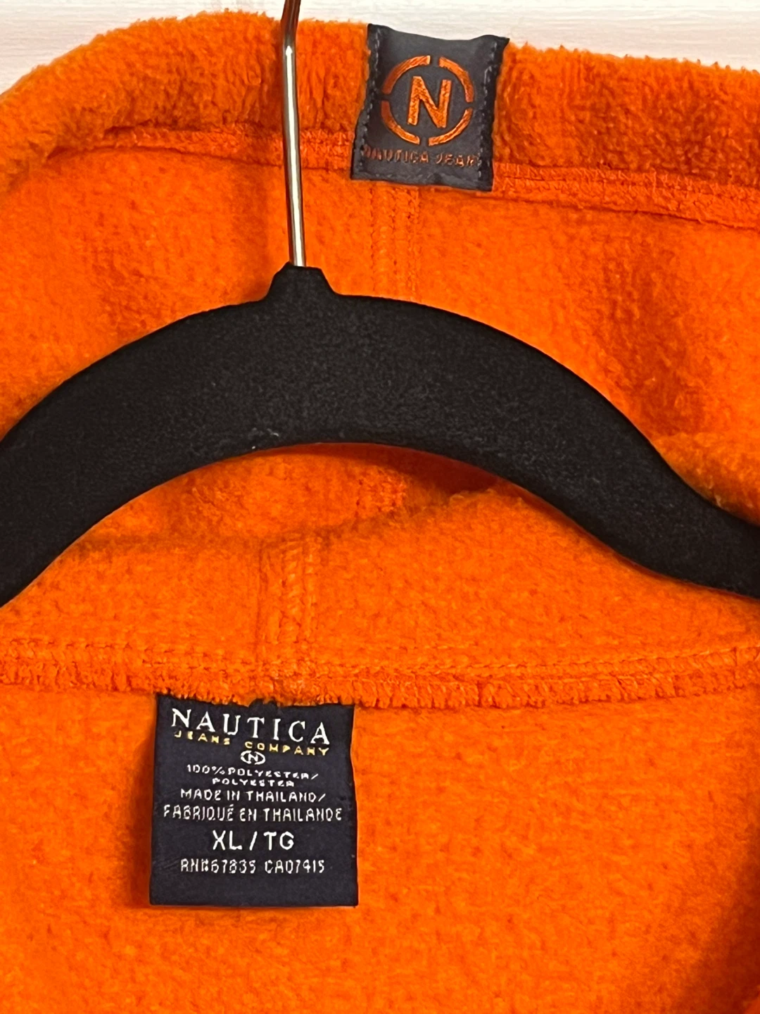 Nautica Jeans Co. Fleece Hoodie Men’s XL - photo 4