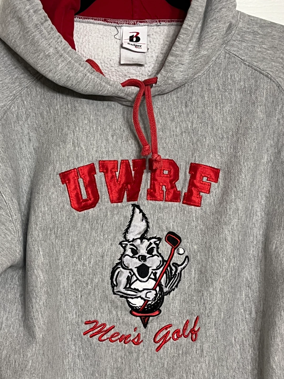 Vintage University of Wisconsin-River Falls Men's Golf hoodie - photo 2