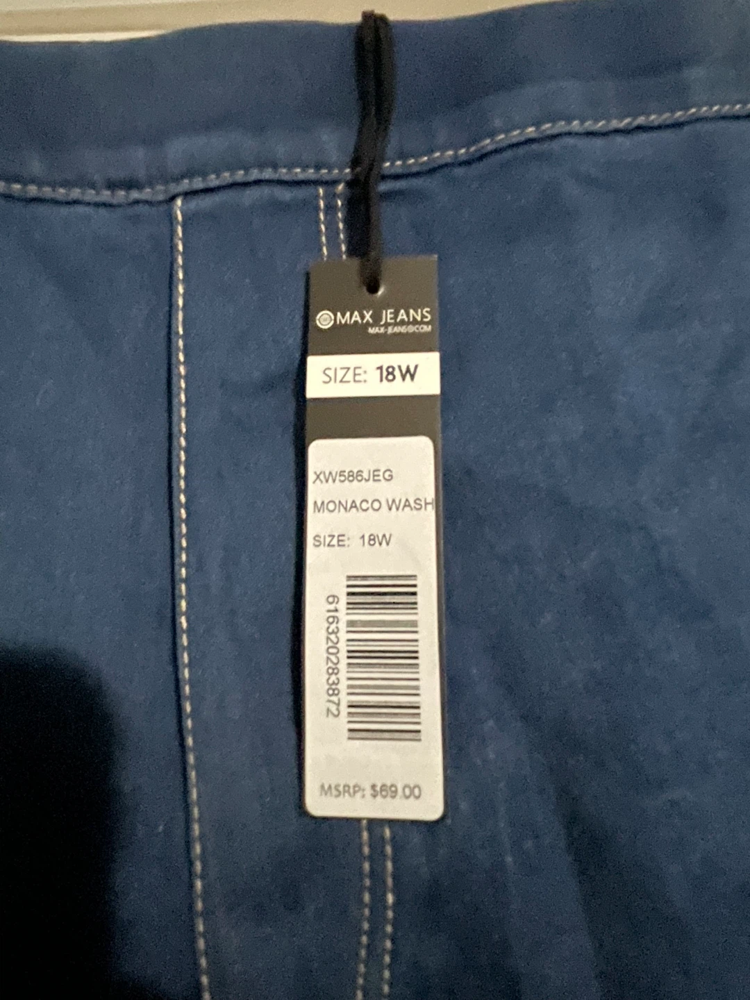 Max Jeans Women's Size 18W Monaco Wash Jeans - photo 2