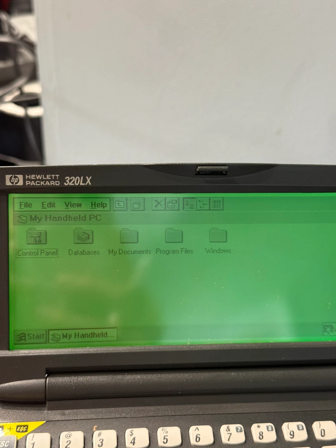 HP 320LX Palmtop PC - photo 5