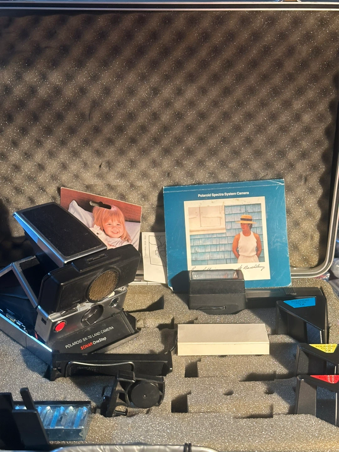 Complete Polaroid CU-70 Macro Filter Set SX-70 RARE - photo 2