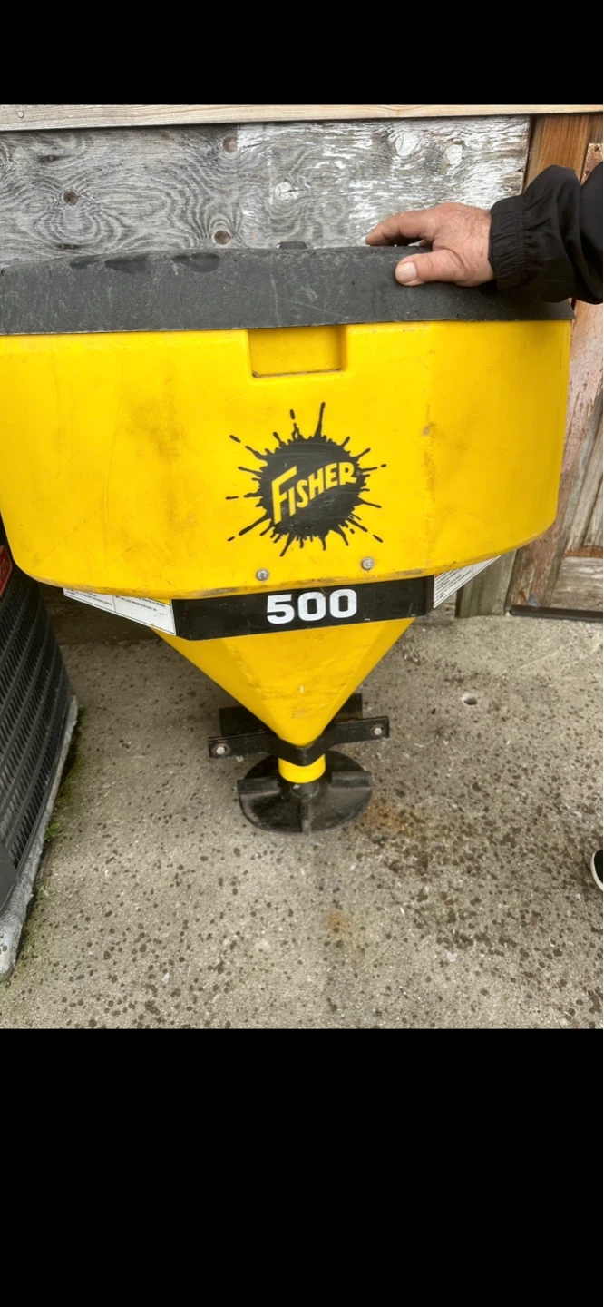 Salt Spreader Fisher 500