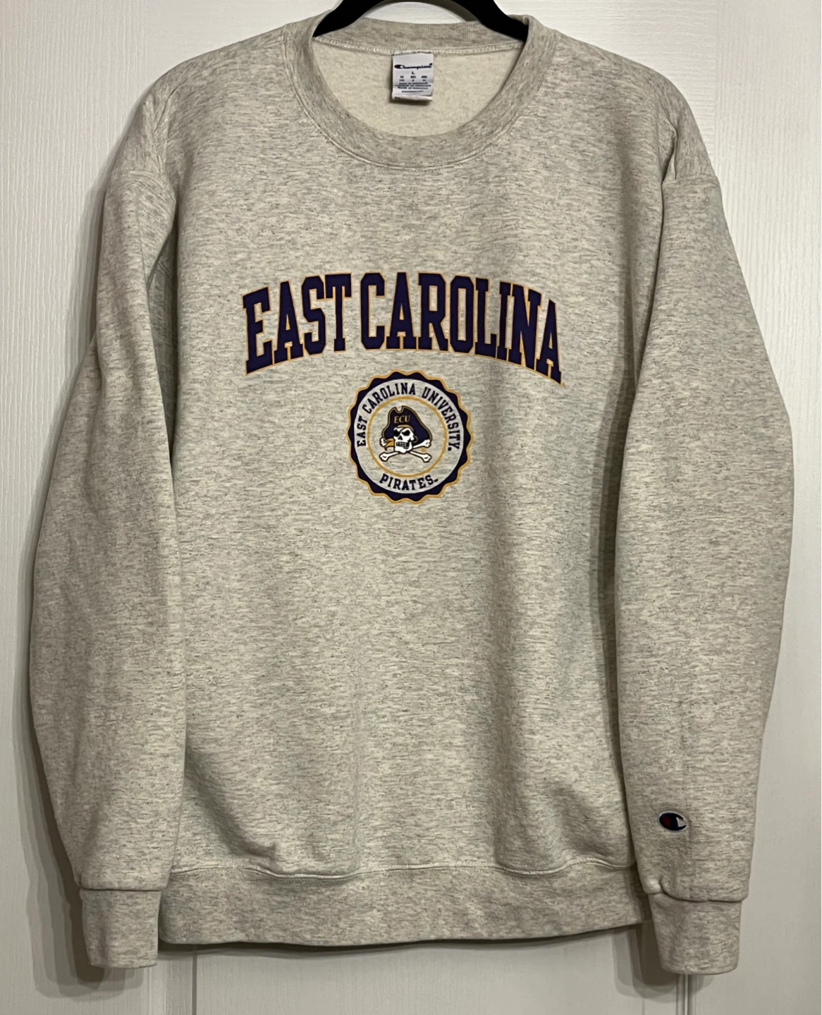 Champion East Carolina Pirates Crewneck Sweatshirt