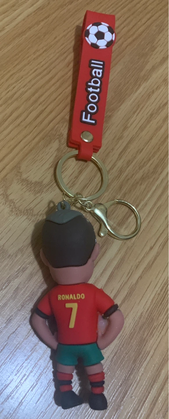Football Player Keychain