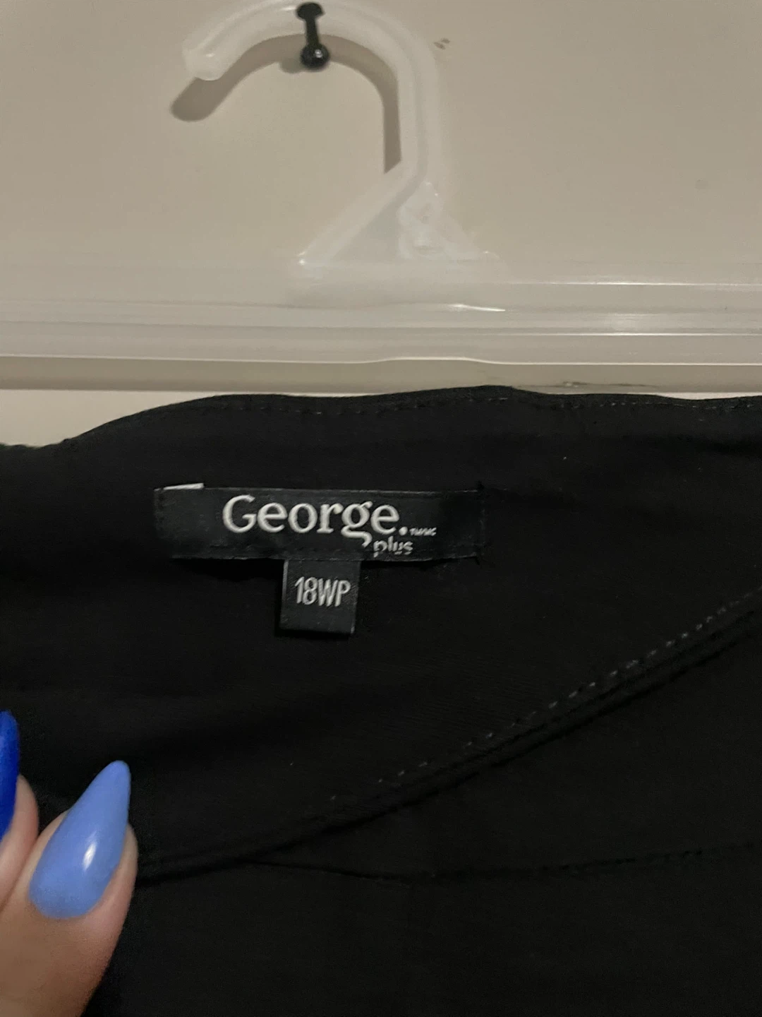George Plus Black Pants