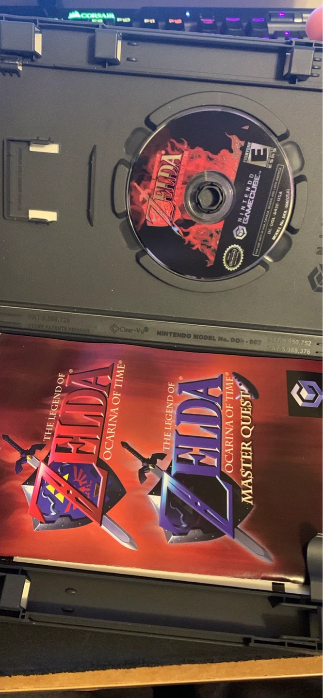 The Legend of Zelda Ocarina of Time / Master Quest GameCube Game - photo 2