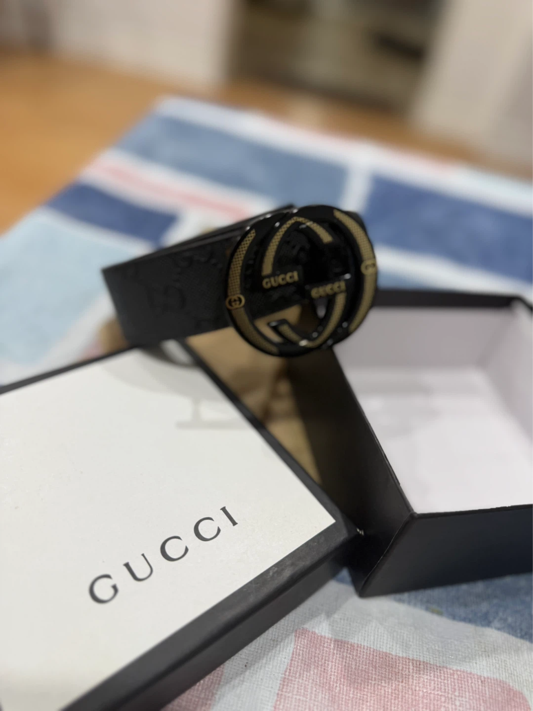 Gucci Black GG Marmont Belt - photo 2