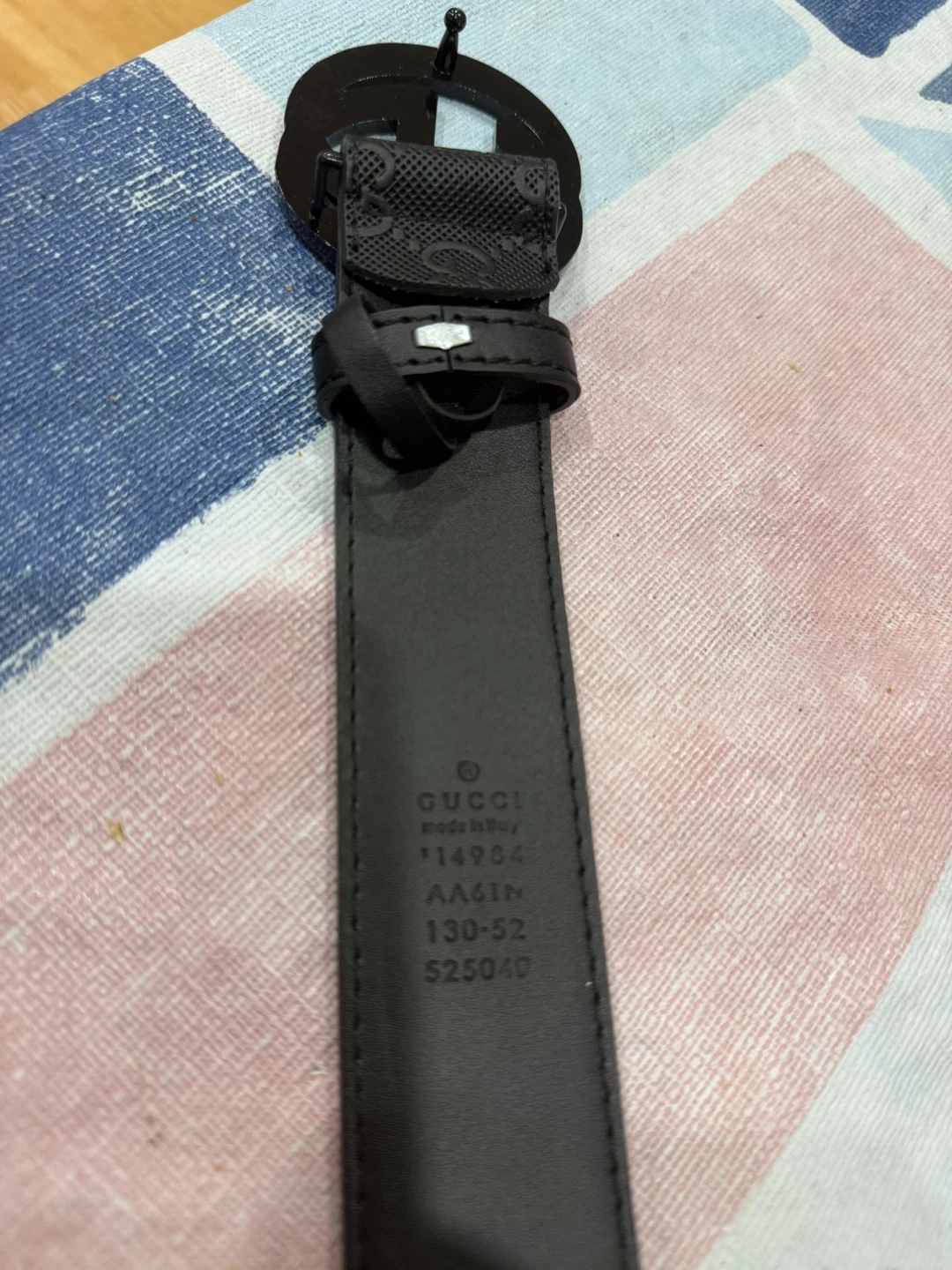Gucci Black GG Marmont Belt - photo 3