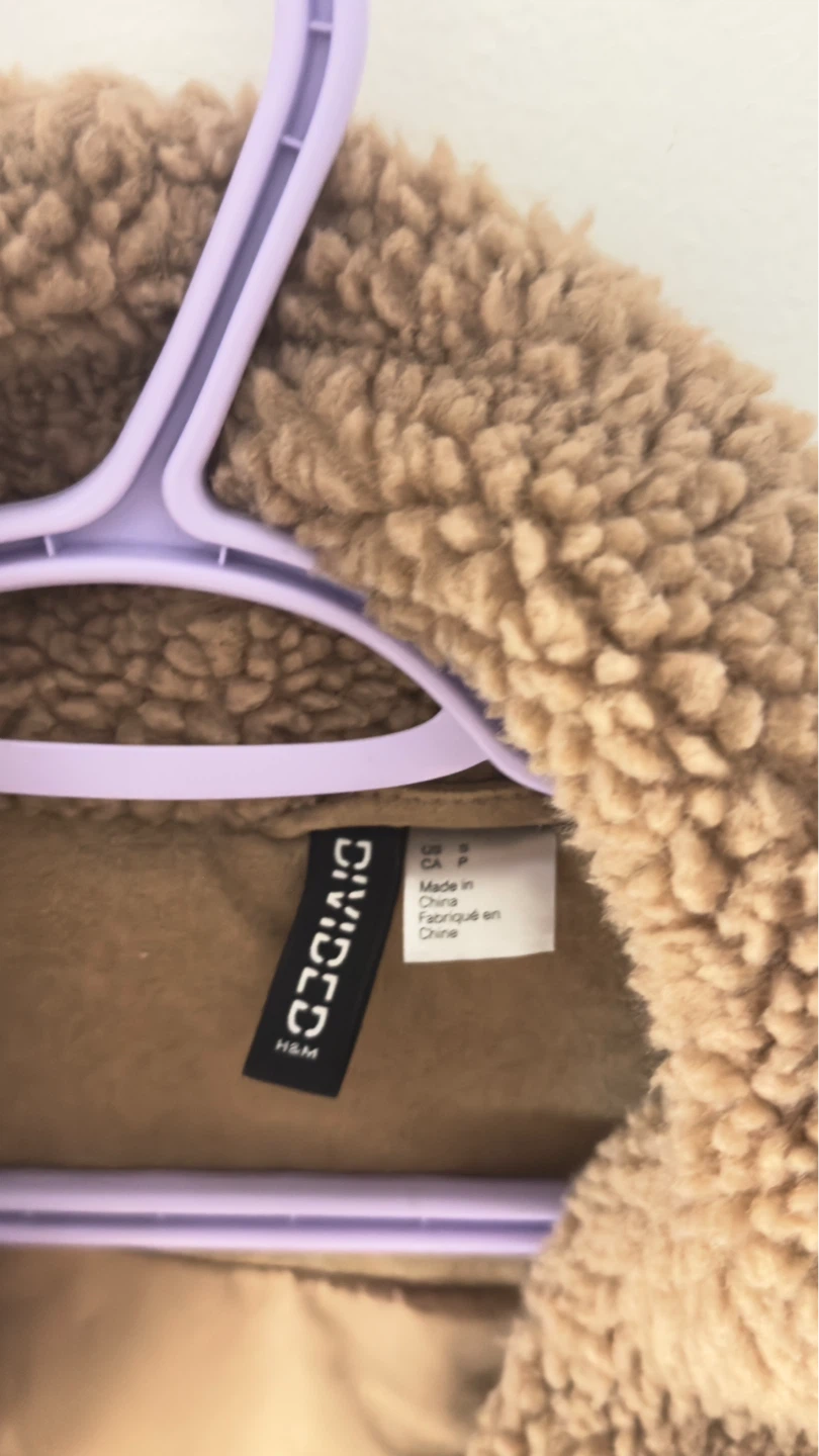 H&M Divided Teddy Jacket